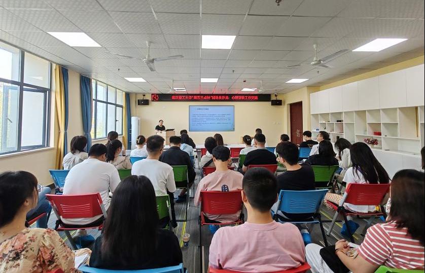 近两年入职的辅导员40余人参加讲座
